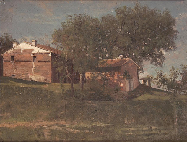 Maisons sous les arbres