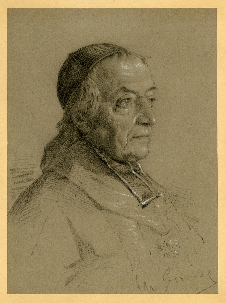 ABBE PEALAT CURE DE LA CATHEDRALE EN 1860