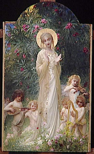 LA VIERGE AU PARADIS