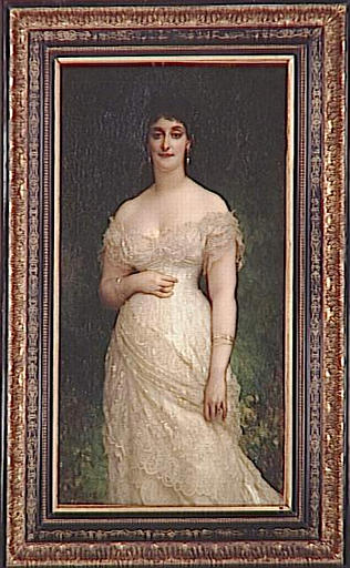 PORTRAIT DE MME HOLLANDER NEE VICTORINE WERTHEIM