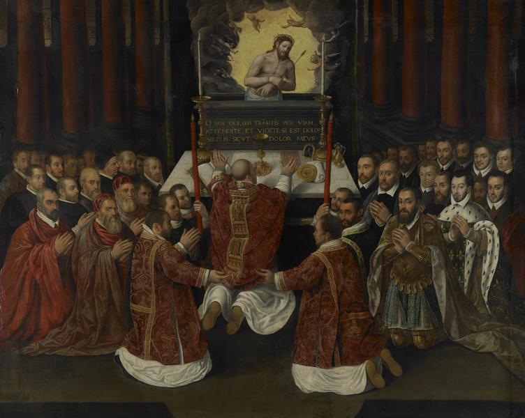 MESSE SOLENNELLE CELEBREE A SAINT-MARC DE VENISE A L'OCCASION DE L'ENTREE DE HENRI III (TITRE MODERNE) ; LA MESSE DE LA LIGUE (TITRE RECENT)