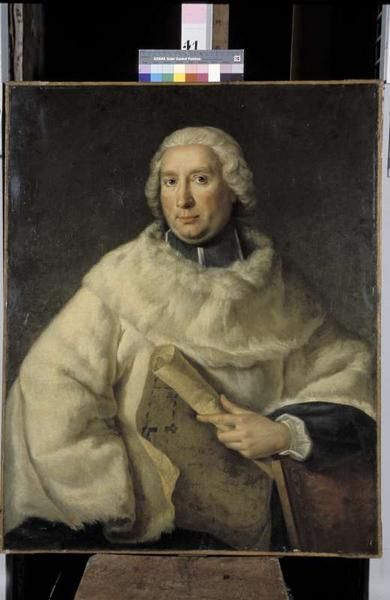 PORTRAIT D'UN ARCHITECTE ECCLESIASTIQUE