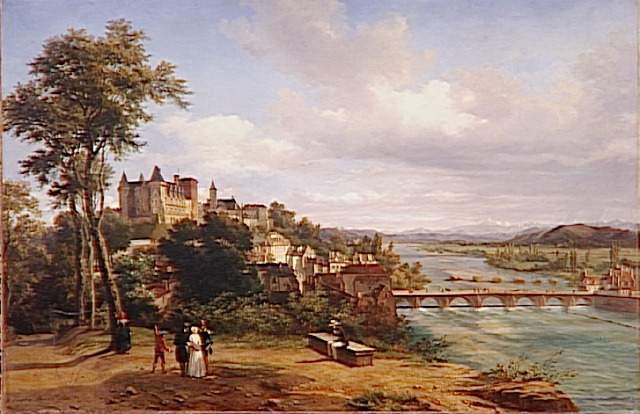 Vue du château de Pau