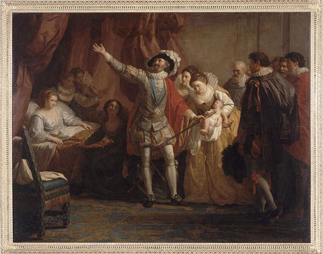 La naissance de Louis XIII