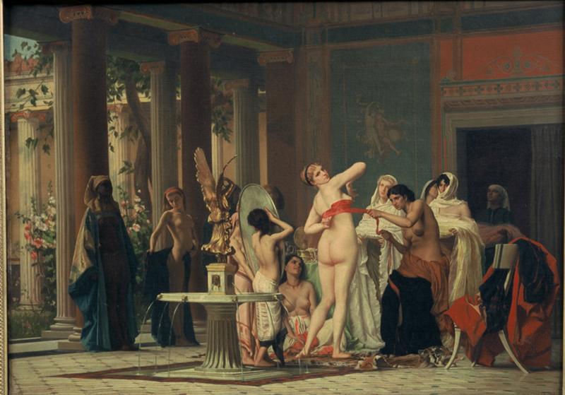 LE BAIN ; APRES LE BAIN