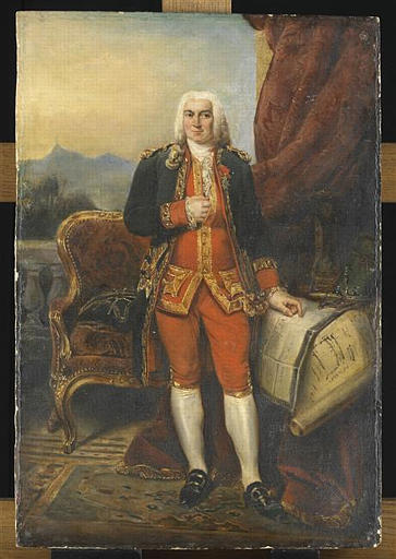 Portrait présumé de Bertrand François Mahé de la Bourdonnais