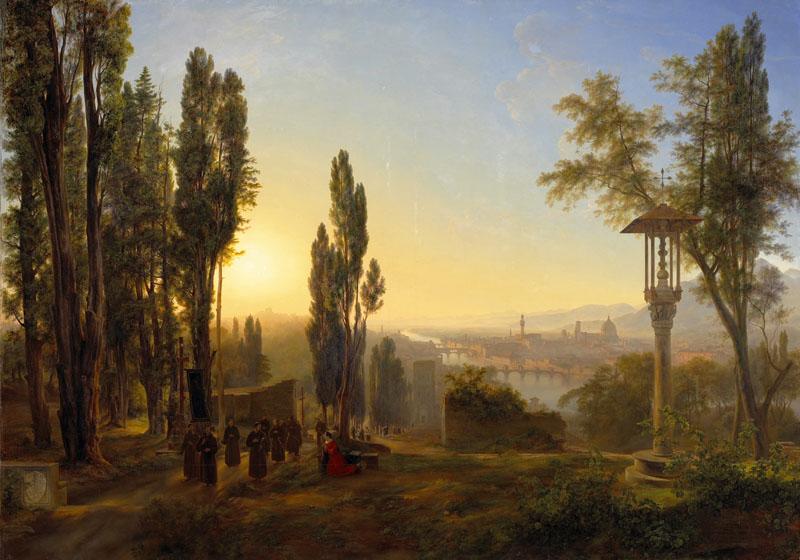 FLORENCE, VUE DE SAN MINIATO