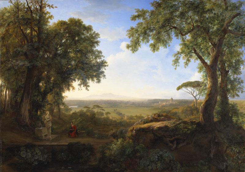 ROME, VUE DU MONTE MARIO