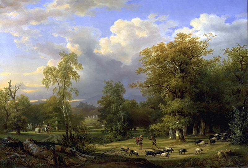 LA FORET DE ROTHERWOOD ; EPISODE D'IVANHOE