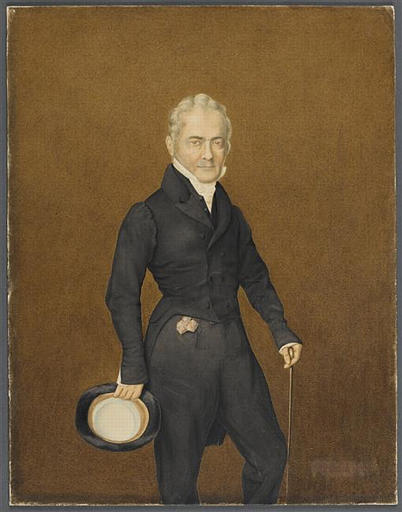 Portrait de Stephen Martel, beau-frère DE Joseph Ramée