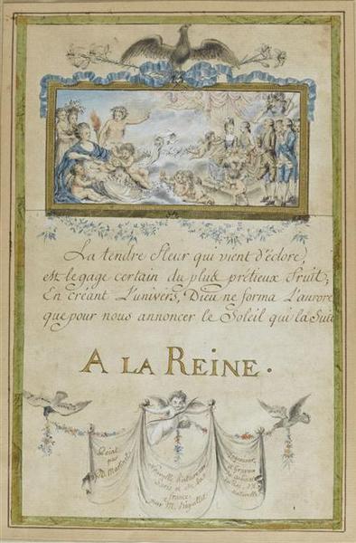 Allégorie à la Gloire de la Reine