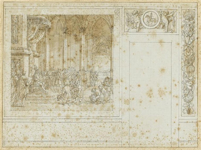 L'AUDIENCE DU ROI JEAN II DE PORTUGAL AU RETOUR DES CONQUISTADORS DU BRESIL