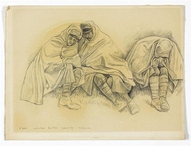 Nuit d'hiver, Bois-le-Prêtre