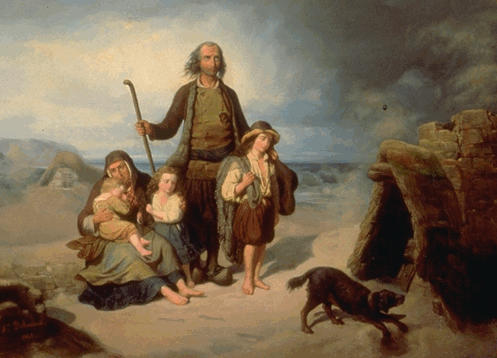 PREMIER ENVAHISSEMENT DES SABLES D'ESCOUBLAC (1785)