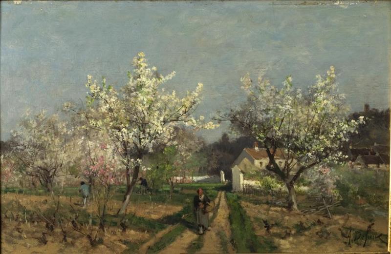 ARBRES EN FLEURS A MONTIGNY-SUR-LOING