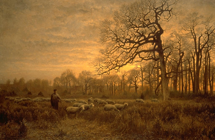 DECEMBRE ; LE CARREFOUR DE L'EPINE, FORET DE FONTAINEBLEAU