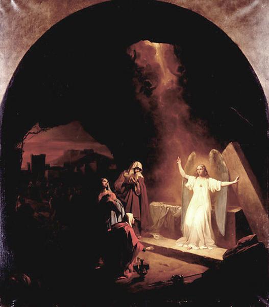 LES SAINTES FEMMES AU TOMBEAU DU CHRIST