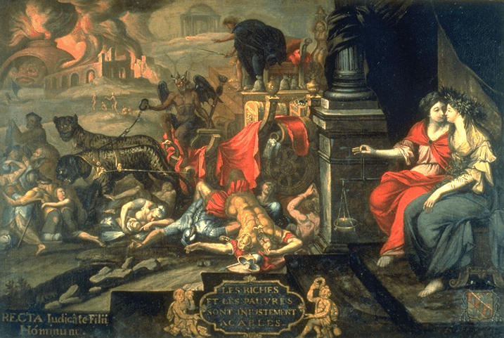 ALLEGORIE DE LA REVOLTE DU PAPIER TIMBRE