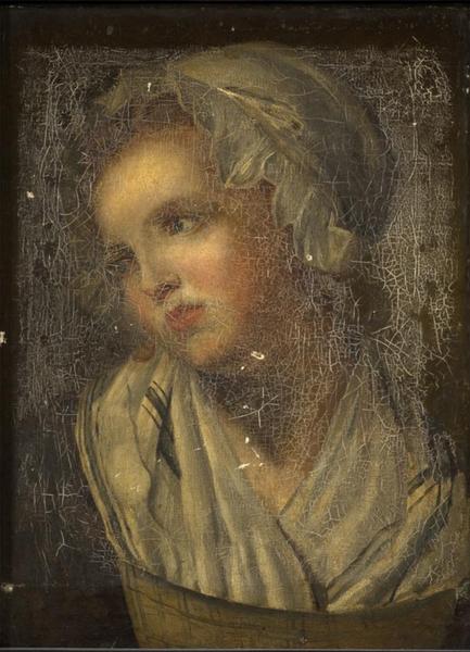 PORTRAIT DE JEUNE FILLE AU BONNET