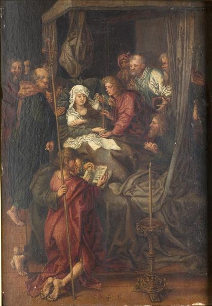 LA MORT DE LA VIERGE