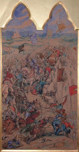 SAINT LOUIS AU PONT DE TAILLEBOURG (1242)