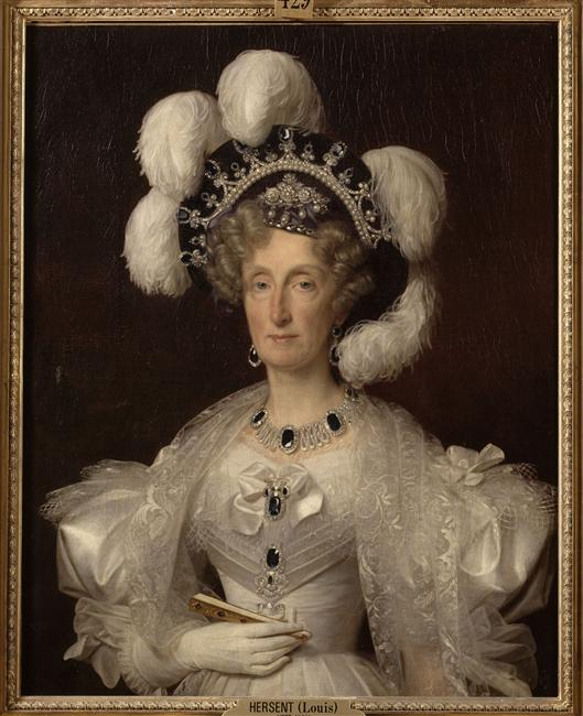 PORTRAIT DE LA REINE MARIE AMELIE