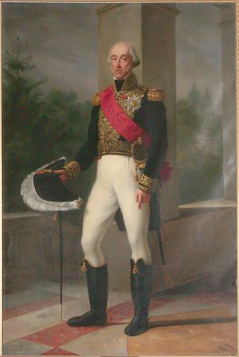 PORTRAIT EN PIED DU DUC DE BOURBON, EN TENUE DE LIEUTENANT GENERAL