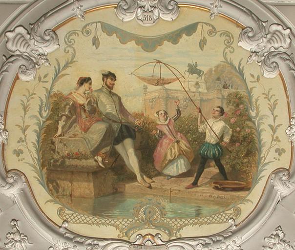 CHANTILLY AU XVIE SIECLE, LA PECHE