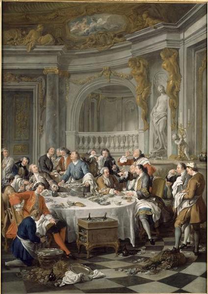 LE DEJEUNER D'HUITRES