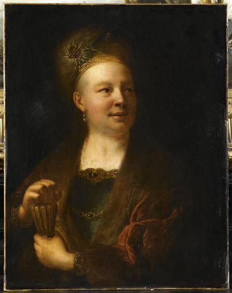 PORTRAIT PRESUME DE L'ACTEUR LAKAIN