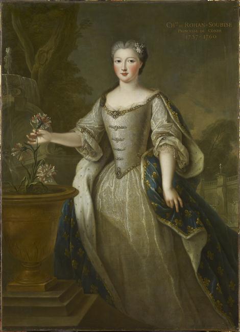 Portrait de Caroline de Hesse-Rheinfels, duchesse de Bourbon, princesse de Condé (1714-1741)
