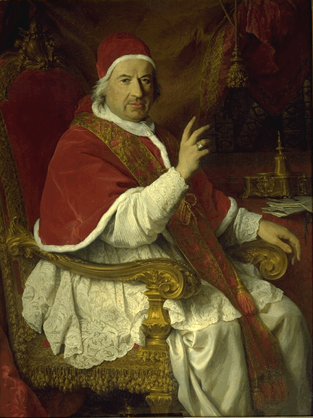 PORTRAIT DU PAPE BENOIT XIV