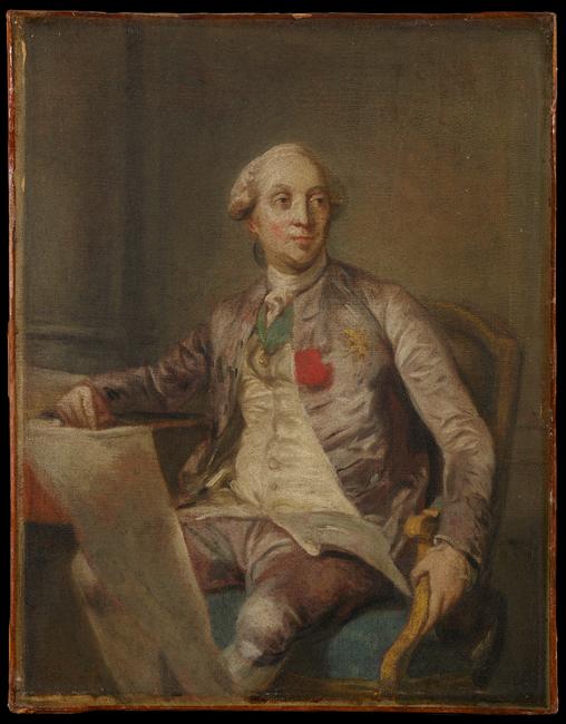 PORTRAIT DU COMTE D'ANGIVILLER