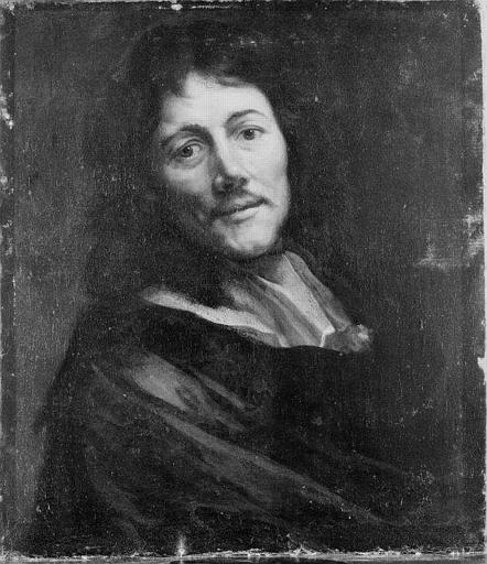 PORTRAIT PRESUME DE CHAPELLE (CLAUDE EMMANUEL LHUILLIER, DIT)