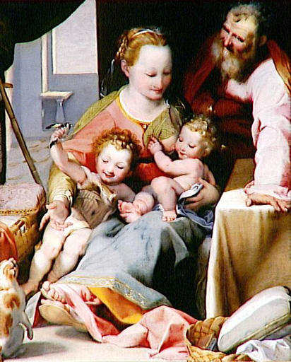 LA SAINTE FAMILLE AU CHAT