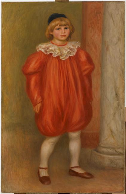 Claude Renoir en clown