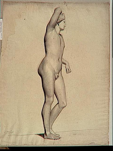 ACADEMIE D'HOMME A LA FACE ET AU VERSO