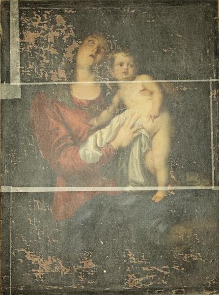 LA VIERGE ET L'ENFANT JESUS