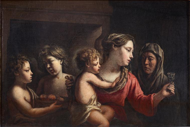 LA VIERGE AU VERRE DE VIN