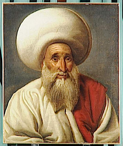 Portrait du cheikh Abdallah Al-Charkawi, président du Diwan du Caire (1740-1812)