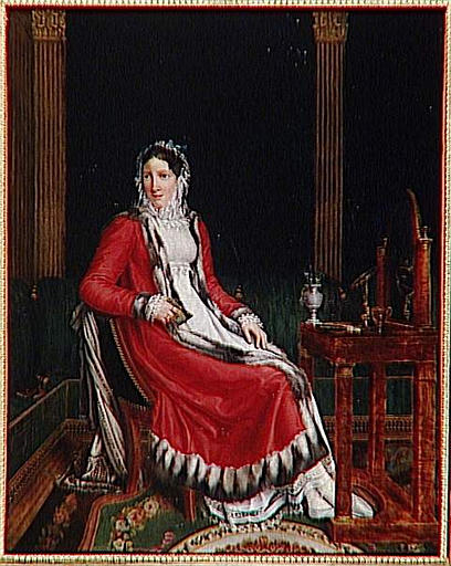 Portrait d'une femme à sa table de toilette, dit l'impératrice Joséphine au château de Navarre