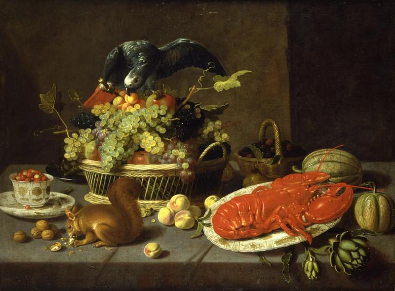 Nature morte à l'écureuil