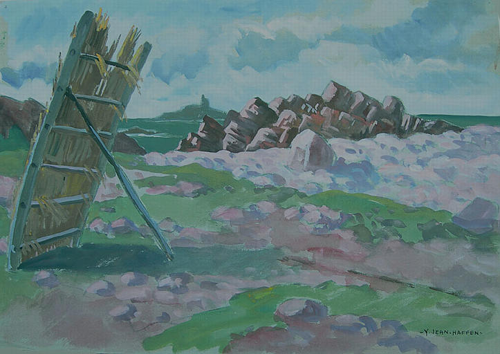 L'auvent du carrier [titre attribué]