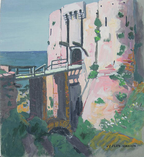 Fort-la-Latte : le pont-levis [titre attribué]