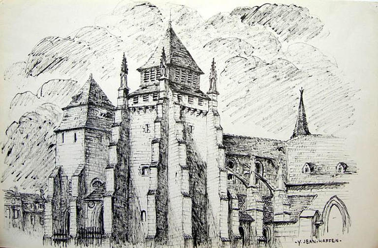 Cathédrale de Saint-Brieuc [titre attribué]