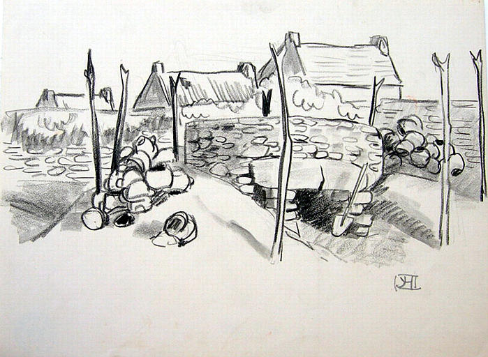 Le four : St jean de la Poterie [titre attribué]