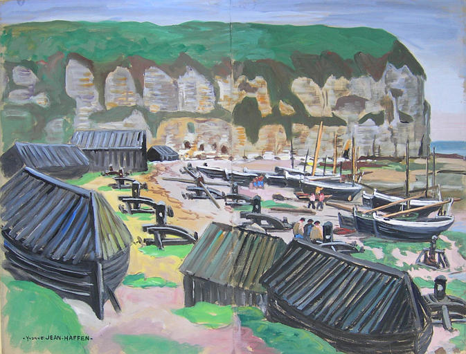 Calloges à Yport [titre attribué]