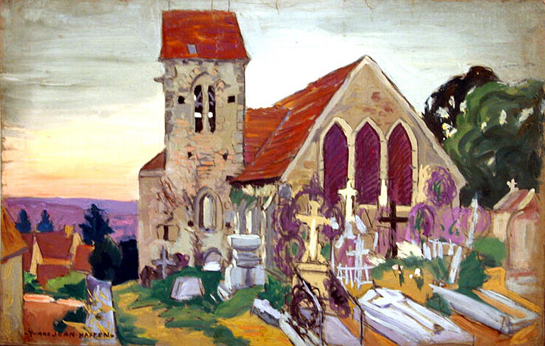 Saint Léger en Yvelines : l'église [titre attribué]