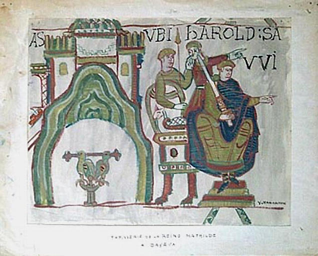 Tapisserie de la Reine Mathilde, copie d'un motif [titre attribué]