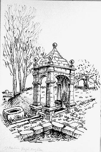 Fontaine St Martin à Noyal-Muzillac [titre attribué]